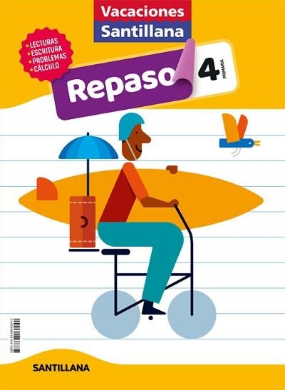 VACACIONES SANTILLANA 4 PRIMARIA ACTIVIDADES DE REPASO PARA EL VERANO | 9788468060040 | VARIOS AUTORES | Llibreria Aqualata | Comprar llibres en català i castellà online | Comprar llibres Igualada