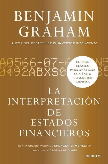 INTERPRETACIÓN DE ESTADOS FINANCIEROS, LA | 9788423433308 | GRAHAM, BENJAMIN | Llibreria Aqualata | Comprar llibres en català i castellà online | Comprar llibres Igualada