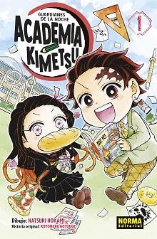 GUARDIANES DE LA NOCHE. ACADEMIA KIMETSU 1 | 9788467969160 | GOTOUGE, KOYOHARU | Llibreria Aqualata | Comprar llibres en català i castellà online | Comprar llibres Igualada