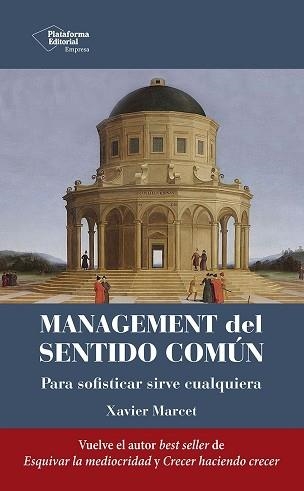 MANAGEMENT DEL SENTIDO COMÚN | 9788410243798 | MARCET, XAVIER | Llibreria Aqualata | Comprar libros en catalán y castellano online | Comprar libros Igualada