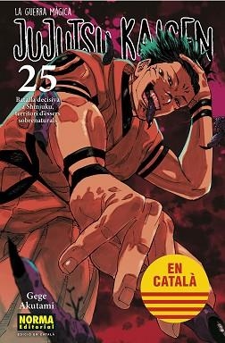 JUJUTSU KAISEN 25 CATALA | 9788467969979 | AKUTAMI, GEGE | Llibreria Aqualata | Comprar libros en catalán y castellano online | Comprar libros Igualada