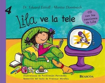 LILA VE LA TELE (LILA 4) | 9788448822019 | ESTIVILL, EDUARD / DOMENECH, MONTSE | Llibreria Aqualata | Comprar llibres en català i castellà online | Comprar llibres Igualada