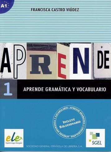 APRENDE GRAMATICA Y VOCABULARIO 1 | 9788497781176 | CASTRO VIUDEZ, FRANCISCA | Llibreria Aqualata | Comprar llibres en català i castellà online | Comprar llibres Igualada