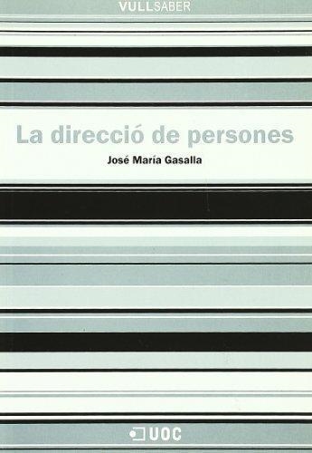 DIRECCIO DE PERSONES, LA (VULLSABE 18) | 9788497883788 | GASALLA, JOSE MARIA | Llibreria Aqualata | Comprar llibres en català i castellà online | Comprar llibres Igualada