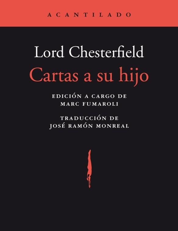 CARTAS A SU HIJO (ACANTILADO 125) | 9788496489400 | CHESTERFIELD, LORD | Llibreria Aqualata | Comprar llibres en català i castellà online | Comprar llibres Igualada