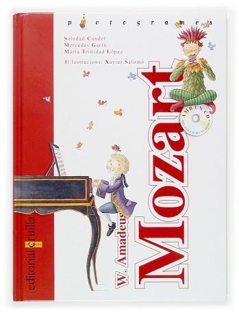 MOZART (PICTOGRAMES + CD) | 9788466114325 | CANDEL, SOLEDAD / GARIN, MERCEDES / LOPEZ, MARIA T | Llibreria Aqualata | Comprar llibres en català i castellà online | Comprar llibres Igualada