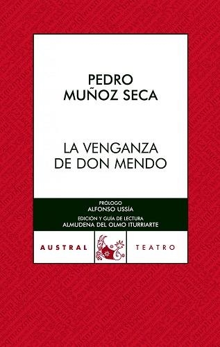 VENGANZA DE DON MENDO, LA (TEATRO 30) | 9788467021899 | MUÑOZ SECA, PEDRO | Llibreria Aqualata | Comprar llibres en català i castellà online | Comprar llibres Igualada