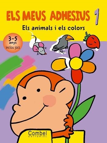 ANIMALS I ELS COLORS, ELS (ELS MEUS ADHESIUS 1) | 9788498251906 | Llibreria Aqualata | Comprar llibres en català i castellà online | Comprar llibres Igualada