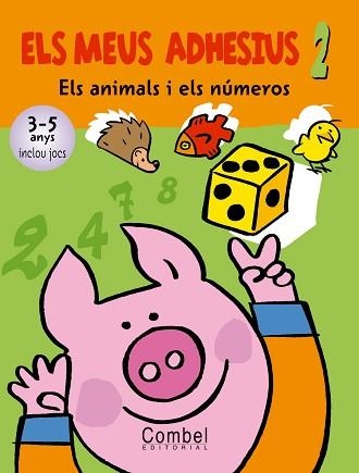 ANIMALS I ELS NUMEROS, ELS (ELS MEUS ADHESIUS 2) | 9788498251913 | Llibreria Aqualata | Comprar llibres en català i castellà online | Comprar llibres Igualada