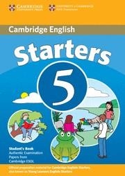 CAMBRIDGE YOUNG LEARNERS ENGLISH TEST 5 STARTER STUDENT'S | 9780521693240 | Llibreria Aqualata | Comprar llibres en català i castellà online | Comprar llibres Igualada