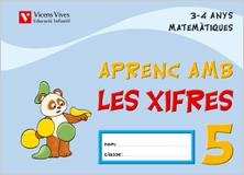 APRENC AMB LES XIFRES 5 3-4 ANYS MATEMATIQUES | 9788431678630 | Llibreria Aqualata | Comprar llibres en català i castellà online | Comprar llibres Igualada