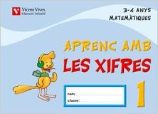 APRENC AMB LES XIFRES 1 3-4 ANYS MATEMATIQUES | 9788431672454 | Llibreria Aqualata | Comprar llibres en català i castellà online | Comprar llibres Igualada