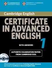 CAMBRIDGE CERTIFICATE IN ADVANCED ENGLISH 1 STUDENT'S WITH A | 9780521714433 | Llibreria Aqualata | Comprar llibres en català i castellà online | Comprar llibres Igualada