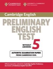 CAMBRIDGE PRELIMINARY ENGLISH TEST 5 STUDENT'S BOOK | 9780521714372 | Llibreria Aqualata | Comprar llibres en català i castellà online | Comprar llibres Igualada