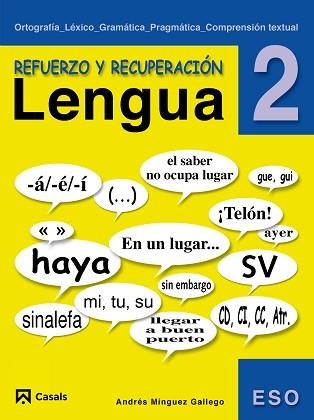 REFUERZO DE LENGUA 2 ESO -LOE- REPASA Y APRUEBA | 9788421836620 | Llibreria Aqualata | Comprar llibres en català i castellà online | Comprar llibres Igualada