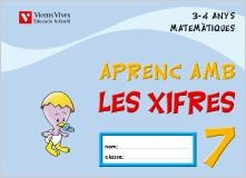 APRENC AMB LES XIFRES 7 3-4 ANYS MATEMATIQUES | 9788431678654 | Llibreria Aqualata | Comprar llibres en català i castellà online | Comprar llibres Igualada