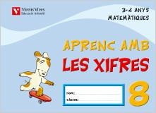 APRENC AMB LES XIFRES 8 3-4 ANYS MATEMATIQUES | 9788431678661 | Llibreria Aqualata | Comprar llibres en català i castellà online | Comprar llibres Igualada