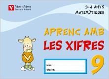 APRENC AMB LES XIFRES 9 3-4 ANYS MATEMATIQUES | 9788431678678 | Llibreria Aqualata | Comprar llibres en català i castellà online | Comprar llibres Igualada