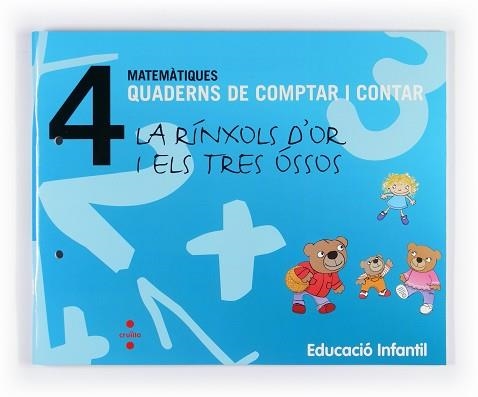 QUADERNS DE COMPTAR I CONTAR. MATEMÀTIQUES 4 - 4 ANYS | 9788466114714 | Llibreria Aqualata | Comprar llibres en català i castellà online | Comprar llibres Igualada