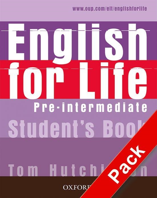 ENGLISH FOR LIFE PRE-INTERMEDIATE STUDENT'S BOOK (+ MULTIROM | 9780194307598 | HUTCHINSON, TOM | Llibreria Aqualata | Comprar llibres en català i castellà online | Comprar llibres Igualada