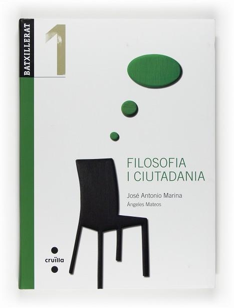 FILOSOFIA I CIUTADANIA 1R. BATXILLERAT | 9788466121279 | Llibreria Aqualata | Comprar llibres en català i castellà online | Comprar llibres Igualada