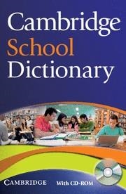 CAMBRIDGE SCHOOL DICTIONARY WITH CD-ROM | 9780521712637 | Llibreria Aqualata | Comprar llibres en català i castellà online | Comprar llibres Igualada