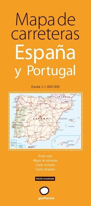 ESPAÑA Y PORTUGAL (MAPA DE CARRETERAS 1:1.000.000) | 9788408083368 | Llibreria Aqualata | Comprar llibres en català i castellà online | Comprar llibres Igualada