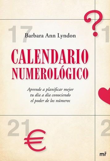 CALENDARIO NUMEROLOGICO | 9788427035034 | LYNDON, BARBARA ANN | Llibreria Aqualata | Comprar llibres en català i castellà online | Comprar llibres Igualada