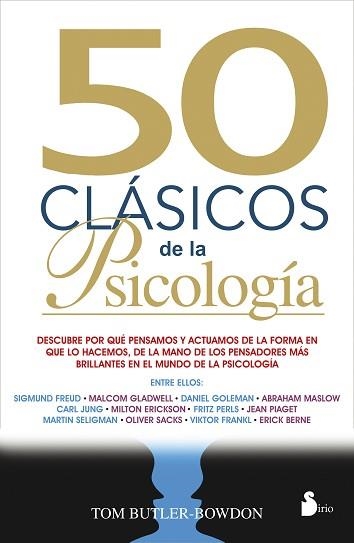 50 CLASICOS DE LA PSICOLOGIA | 9788478086009 | BUTLER-BOWDON, TOM | Llibreria Aqualata | Comprar llibres en català i castellà online | Comprar llibres Igualada