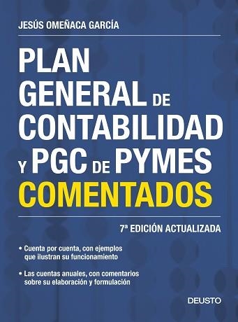 PLAN GENERAL CONTABILIDAD Y PYMES COMENTADOS | 9788423426157 | OMEÑACA GARCIA, JESUS | Llibreria Aqualata | Comprar llibres en català i castellà online | Comprar llibres Igualada