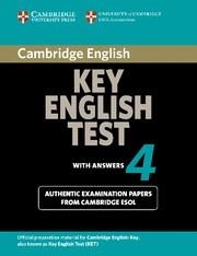 CAMBRIDGE KEY TEST ENGLISH 4 | 9780521670821 | Llibreria Aqualata | Comprar llibres en català i castellà online | Comprar llibres Igualada