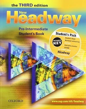 NEW HEADWAY PRE-INTERMEDIATE 3RD. ED PACK ST+WB WITHOUT KEY | 9780194714877 | SOARS, JOHN / SOARS, LIZ | Llibreria Aqualata | Comprar llibres en català i castellà online | Comprar llibres Igualada