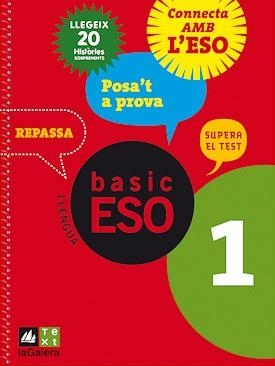 QUADERN DE LLENGUA CATALANA BASIC ESO 1  POSA'T A PROVA | 9788441215481 | Llibreria Aqualata | Comprar llibres en català i castellà online | Comprar llibres Igualada