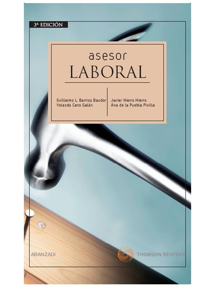 ASESOR LABORAL | 9788483559550 | BARRIOS BAUDOR, GUILLERMO LEANDRO | Llibreria Aqualata | Comprar llibres en català i castellà online | Comprar llibres Igualada