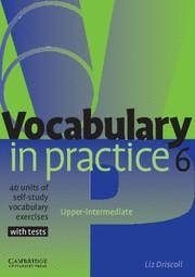 VOCABULARY IN PRACTICE 6 | 9780521601269 | Llibreria Aqualata | Comprar llibres en català i castellà online | Comprar llibres Igualada