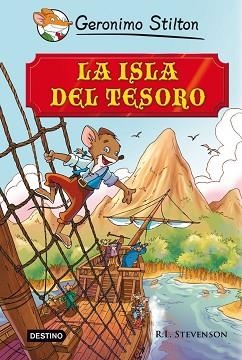 ISLA DEL TESORO, LA (ADAPTACION STILTON) | 9788408085614 | STILTON, GERONIMO / STENVENSON, R.L. | Llibreria Aqualata | Comprar libros en catalán y castellano online | Comprar libros Igualada