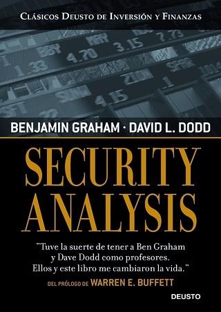 SECURITY ANALYSIS (FINANZAS Y CONTABILIDAD) | 9788423426942 | GRAHAM, BENJAMIN / DODD, DAVID L. | Llibreria Aqualata | Comprar llibres en català i castellà online | Comprar llibres Igualada