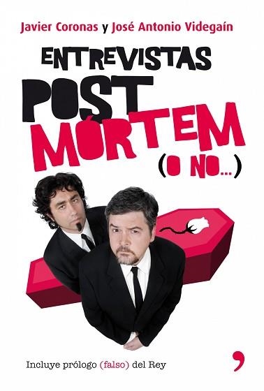 ENTREVISTAS POST MORTEM (O NO...) | 9788484608172 | CORONAS, JAVIER / VIDEGAIN, JOSE ANTONIO | Llibreria Aqualata | Comprar llibres en català i castellà online | Comprar llibres Igualada