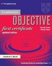 OBJECTIVE FIRST CERTIFICATE STUDENT'S (2ND EDITION) | 9788483234709 | CAPEL, ANNETE / SHARP, WENDY | Llibreria Aqualata | Comprar llibres en català i castellà online | Comprar llibres Igualada