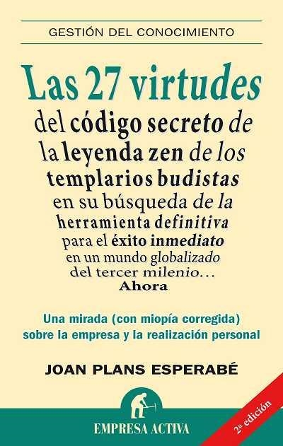 27 VIRTUDES, LAS | 9788492452439 | PLANS ESPERABE, JOAN | Llibreria Aqualata | Comprar llibres en català i castellà online | Comprar llibres Igualada