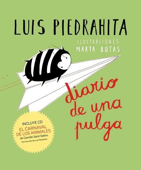 DIARIO DE UNA PULGA (+ CD) - ALBUM ILUSTRADO | 9788467032604 | PIEDRAHITA, LUIS / BOTAS, MARTA (ILUSTR) | Llibreria Aqualata | Comprar libros en catalán y castellano online | Comprar libros Igualada