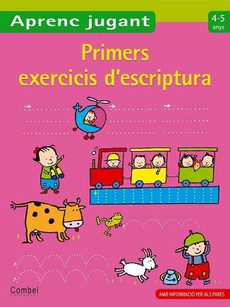 PRIMERS EXERCICIS D'ESCRIPTURA (APRENC JUGANT 4-5 ANYS) | 9788498255195 | VARIOS AUTORES | Llibreria Aqualata | Comprar llibres en català i castellà online | Comprar llibres Igualada