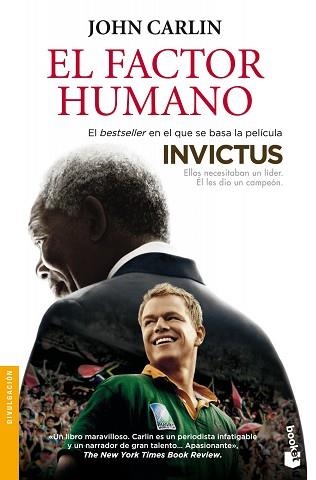 FACTOR HUMANO, EL (BOOKET 3219) | 9788432250767 | CARLIN, JOHN | Llibreria Aqualata | Comprar libros en catalán y castellano online | Comprar libros Igualada